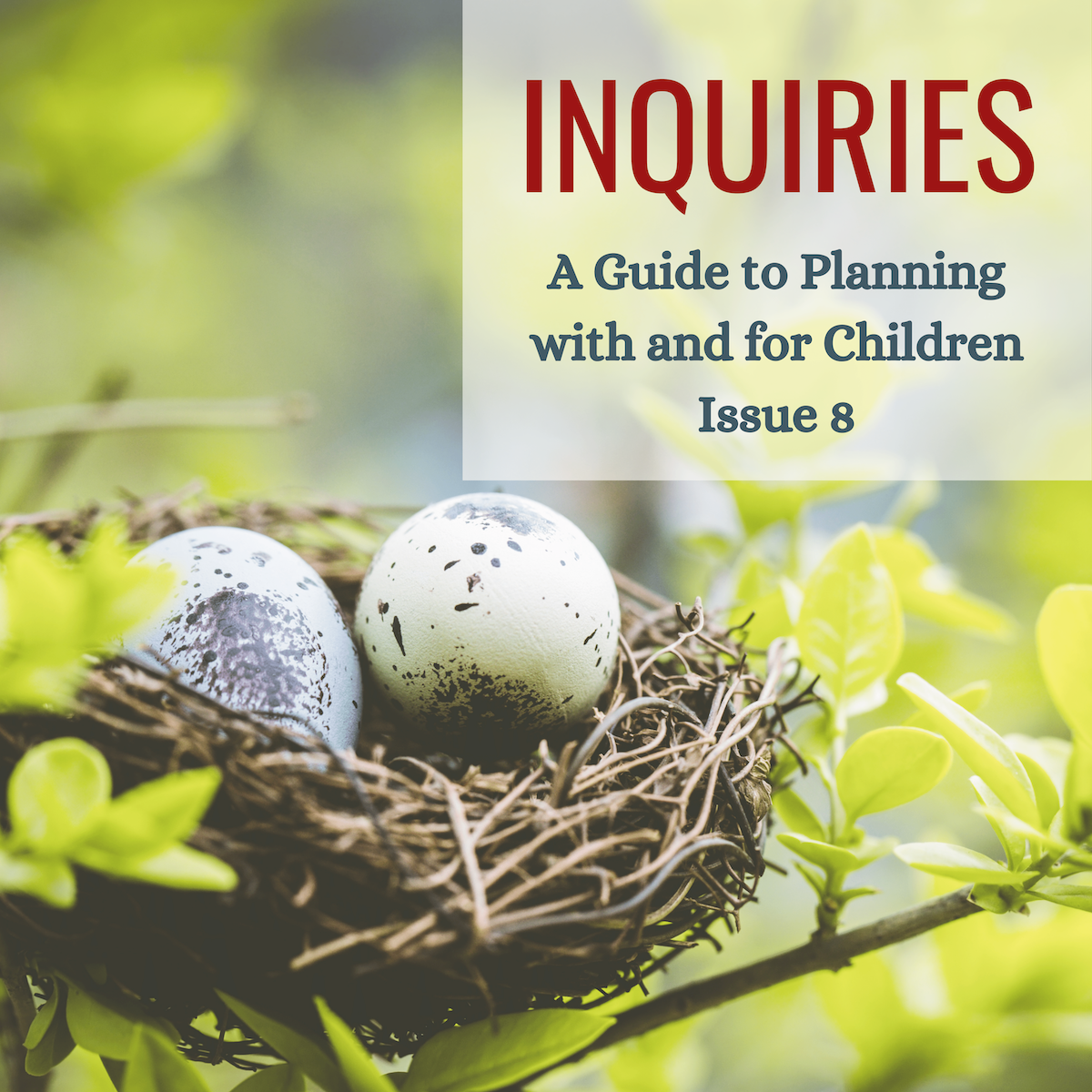 FREE DOWNLOAD - Inquiries - Issue 8 - Who's nest is it?
