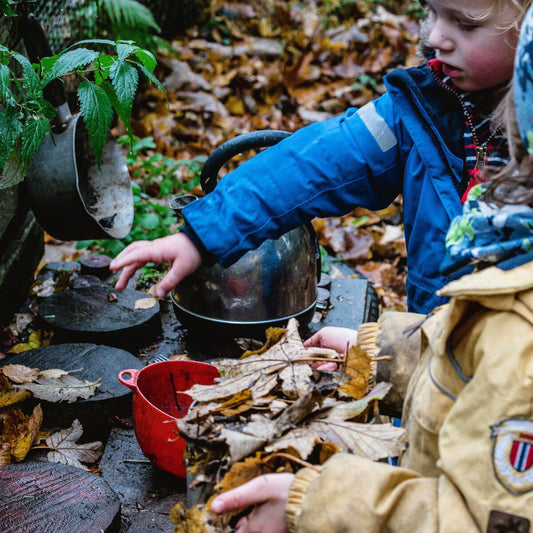 Creating a Mud Kitchen