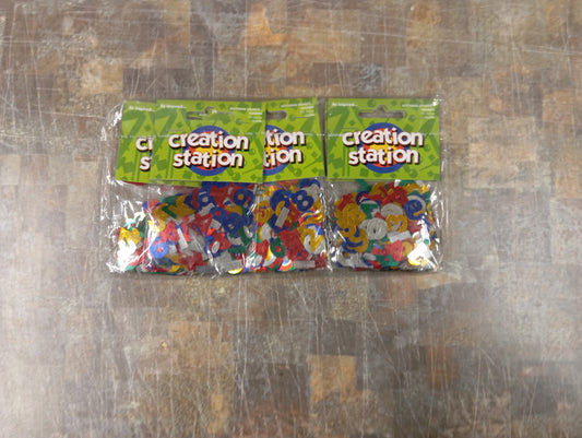 Number Confetti (pack of 6)